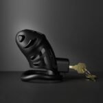 Hotsvibe Male Chastity Cage with 3 Sizes Rings and Invisible Lock Lightweight Chastity Devices - Image 3