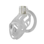 Hotsvibe Male Chastity Cage with 3 Sizes Rings and Invisible Lock Lightweight Chastity Devices - Image 7