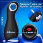 Hotsvibe Male Masturbator - 10 Vibration & 5 Tongue Licking Male Sex Toys for Men Penis Vibrator with Loop-Handle - Image 6