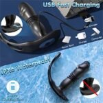 Hotsvibe Prostate Massager Anal Vibrators with 12 Vibrating 3 Thrusting Anal Dildo Toy Anal APP Control - Image 6