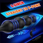 Hotsvibe Prostate Stimulator with Ring 9 Strong Vibrating 9 Thrusting Modes Anal Vibrator with Remote Control - Image 4