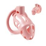 Hotsvibe Sex Toys Male Chastity Cages with 3 Different Sized Rings & 2 Keys Penis Cage Used to Restrain Men's Penises