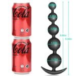 Hotsvibe Silicone Anal Beads Flexible Anal Chain Sex Toys with Different Size Anal Balls Anal Trainer - Image 2