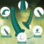 Hotsvibe Silicone Butt Plug of 3 Anal Toys for Beginners Advanced Players Anal Trainer with Flared Suction Base - Image 4