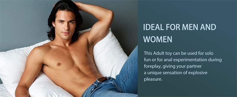 Hotsvibe Silicone Expand Inflatable Butt Plug for Beginners and Advanced Users Anal Plug Balloon Pump