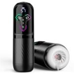 Hotsvibe Upgrade 5 in 1 Heating Male Masturbator Penis Pump with 10 Vibrating & Licking 7 Thrusting & 5 Sucking Modes