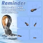 Hotsvibe Vibrating Anal Beads Butt Plug with 10 Vibrations Silicone Anal Beads with Pull Ring Design Anal Toy - Image 4