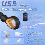 Hotsvibe Vibrating Anal Beads Butt Plug with 10 Vibrations Silicone Anal Beads with Pull Ring Design Anal Toy - Image 5