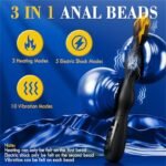Hotsvibe Vibrating Anal Beads with 5 Electric Shock & 10 Vibrating & 3 Heating Modes Anal Vibrators for Men Women - Image 2