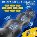 Hotsvibe Vibrating Anal Beads with 5 Electric Shock & 10 Vibrating & 3 Heating Modes Anal Vibrators for Men Women - Image 5