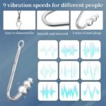 Hotsvibe Vibrating Anal Hook BDSM Sex Bondage Adjustable Behind Back Handcuffs Bondage Restraints Set - Image 3