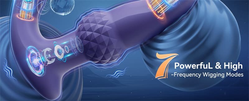 Hotsvibe Vibrator Plug Prostate Stimulator with Ring 7 Modes Prostate Massager with App Remote Control 11