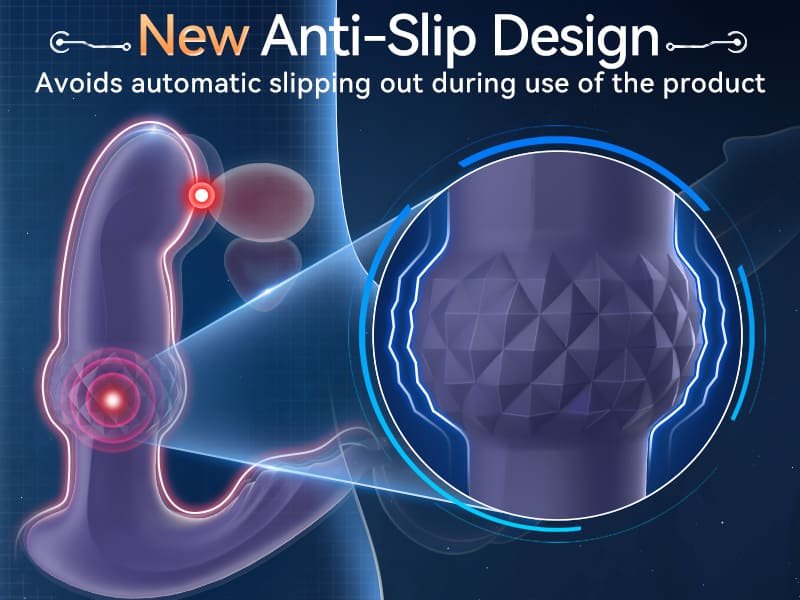 Hotsvibe Vibrator Plug Prostate Stimulator with Ring 7 Modes Prostate Massager with App Remote Control 15