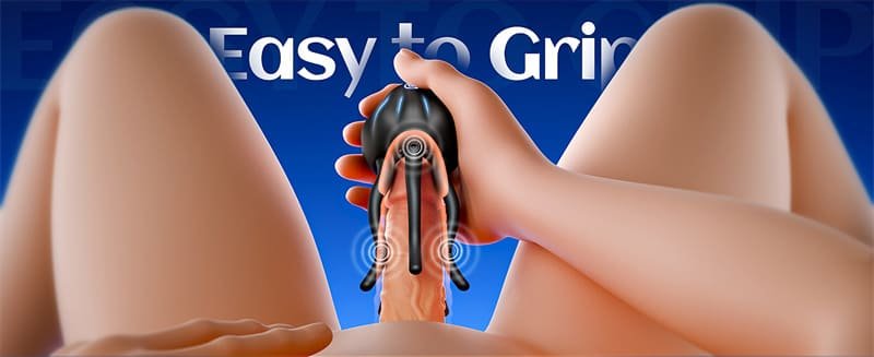 Jellyfish-Shaped Male Masturbator Stroker with 10 Vibrating Modes Male Sex Toys for Men Penis Vibrator