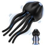 Jellyfish-Shaped Male Masturbator Stroker with 10 Vibrating Modes Male Sex Toys for Men Penis Vibrator