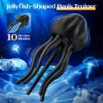 Jellyfish-Shaped Male Masturbator Stroker with 10 Vibrating Modes Male Sex Toys for Men Penis Vibrator - Image 2