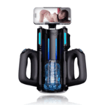 LETEN Cannon King Pro Automatic Male Masturbator with 12cm Long Piston & 12times/s Thrusting with Phone Holder
