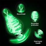 Luminous Glass Butt Plug Crystal Diamond Anal Toy for Men Women Anal Trainer Beginner - Image 3