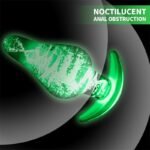 Luminous Glass Butt Plug Crystal Diamond Anal Toy for Men Women Anal Trainer Beginner - Image 4