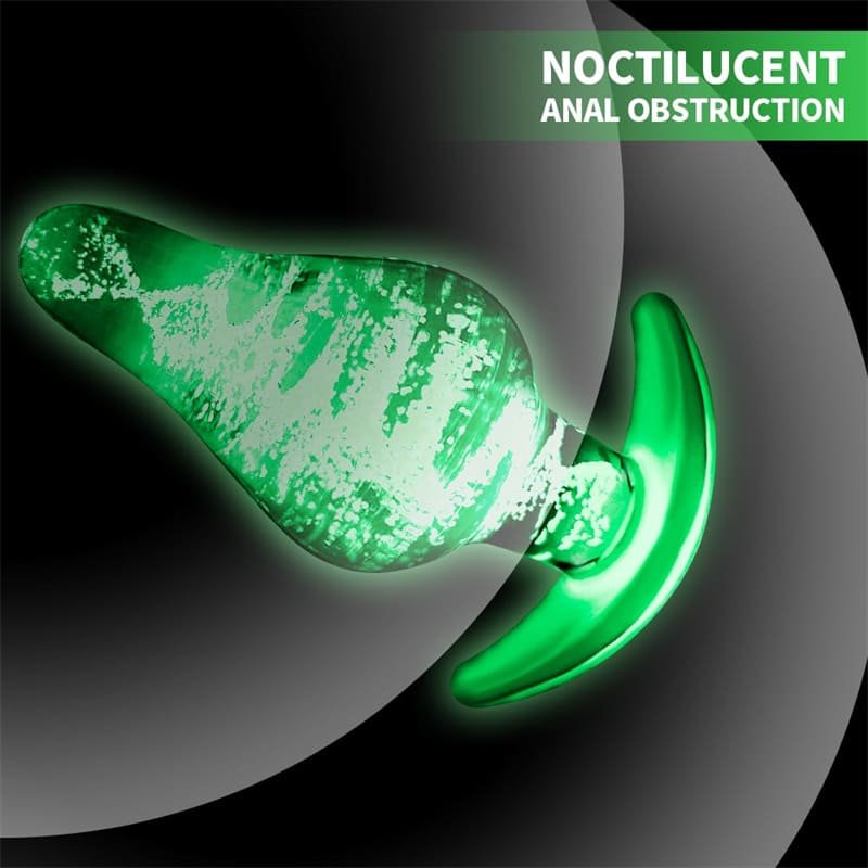 Luminous Glass Butt Plug Crystal Diamond Anal Toy for Men Women Anal Trainer Beginner 3 Luminous Glass Butt Plug Crystal Diamond Anal Toy for Men Women Anal Trainer Beginner 4