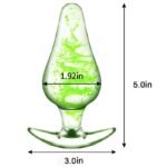 Luminous Glass Butt Plug Crystal Diamond Anal Toy for Men Women Anal Trainer Beginner - Image 5