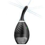 Mr.heer Automatic Anal Douche, 9 Holes Electric Enema with 5 Speeds Anti Backflow Anal Enema Cleaner Douches