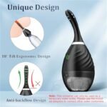 Mr.heer Automatic Anal Douche, 9 Holes Electric Enema with 5 Speeds Anti Backflow Anal Enema Cleaner Douches - Image 5