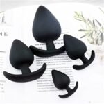 Silicone Butt Plug Sets 4PCS Anal Sex Trainer, Expanding Anal Plug Training Kit Adult Sex Toys - Image 4