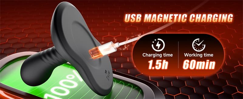 TARO-3 Prostate Massager Grinder Vibrators with 9 Rotating & Vibrating Grinding Anal Dildo Anal Toys