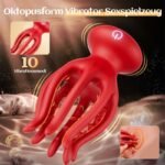 Tentacle Shaped Male Masturbator Penis Vibrator with 10 Vibrations Glans Trainer 360° Tentacle Wrap Male Stroker - Image 2