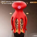 Tentacle Shaped Male Masturbator Penis Vibrator with 10 Vibrations Glans Trainer 360° Tentacle Wrap Male Stroker - Image 3