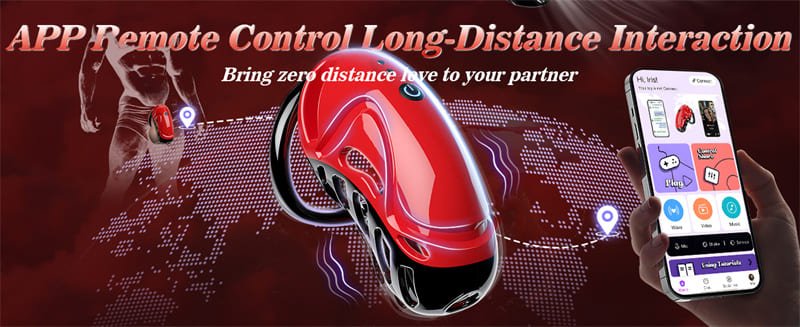 Trapped Dragon Vibrating Chastity Cage with 10 Vibrations, App & Remote Control Chastity Device with 5 Rings 2 Keys