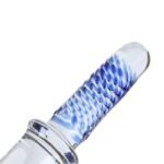 11.4 Inch Large Blue Swirl Glass Dildo, Hotsvibe Crystal Glass Butt Plug Sex Toy for Women Lesbian Gay - Image 10