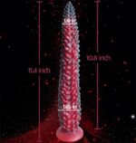 11.4 inch Long Tentacle Dildo, Hotsvibe Fantasy Anal Dildo Anal Toys with Suction Cup Silicone Monster Dildo - Image 6