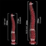 11.4 inch Long Tentacle Dildo, Hotsvibe Fantasy Anal Dildo Anal Toys with Suction Cup Silicone Monster Dildo - Image 8