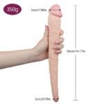 14.17 Inches Double Ended Dildo Men's Large and Small Double-Headed Dragon Realistic Dildo - Image 3
