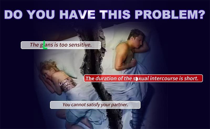 2 Pcs Reusable Penis Extender Sleeve Enlarge - Soft Stretch Cock Girth Enhancer Sleeve Enlargement - Closed Type