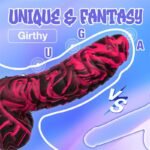 7.16 Inch Silicone Thick Monster Dildo Sex Toys with Strong Suction Cup for G Spot Clitoral Vagina Anal Toy - Image 2