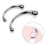 7.6 Inch Double Ended Metal Dildos for P-Spot Stimulator Anal Plug Dildo Sex Toy for Women Men - Image 8