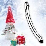 7.67 Inch Metal Dildo Butt Plug, Hotsvibe Metal Double Head Dildo for Men Women Lesbian Gay - Image 4