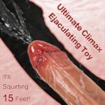 8 Inch Squirting Dildo Ejaculating Toy Soft Feel Like Real Skin Realistic Dildos with Strong Suction Cup - Image 3