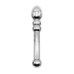8.26 Inch Metal Anal Beads, Hotsvibe Double Ended Metal Dildo Prostate Massage Wand Sex Anal Plug