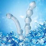 8.46Inch Crystal Glass Dildo, Clear Glass Double-Ended Dildo with Beads Butt Plugs for Women Lesbian - Image 3