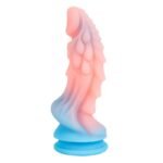 8.66 Inch Realistic Fantasy Monster Dildo Sex Toys Big Tentacle Dildo with Suction Cup for Hands-Off Play
