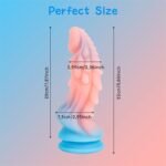 8.66 Inch Realistic Fantasy Monster Dildo Sex Toys Big Tentacle Dildo with Suction Cup for Hands-Off Play - Image 3
