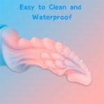 8.66 Inch Realistic Fantasy Monster Dildo Sex Toys Big Tentacle Dildo with Suction Cup for Hands-Off Play - Image 6