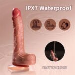 9.05 Inch Realistic Dildo with 5 Vibrating 3 Thrusting Swing & Heating Dildo Vibrator with Remote Control - Image 3