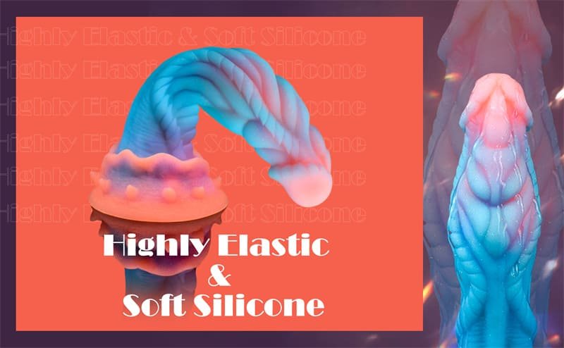 9.1 Inch Fantasy Alien Dildo Dragon Dildo Soft Monster Dildos with Raised Texture with Suction Cup 5 9.1 Inch Fantasy Alien Dildo Dragon Dildo Soft Monster Dildos with Raised Texture with Suction Cup
