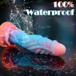 9.1 Inch Fantasy Alien Dildo Dragon Dildo Soft Monster Dildos with Raised Texture with Suction Cup - Image 5