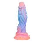 9.1 Inch Fantasy Alien Dildo Dragon Dildo Soft Monster Dildos with Raised Texture with Suction Cup - Image 7